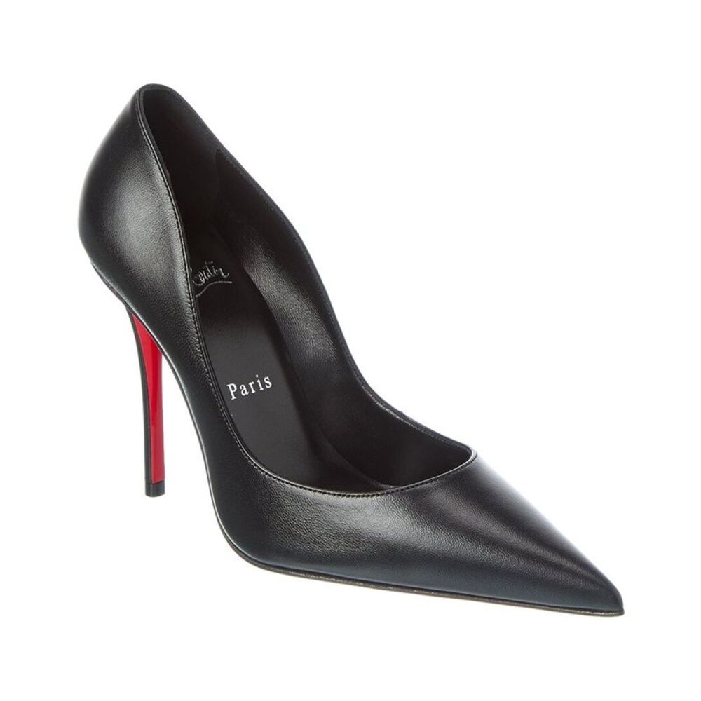 Christian Louboutin Miss Z 100 Leather Pump, Black